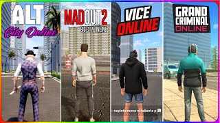 MadOut2 Big City Online vs Grand Criminal Online vs Vice Online vs Alt City Online [ Comparison ] screenshot 4