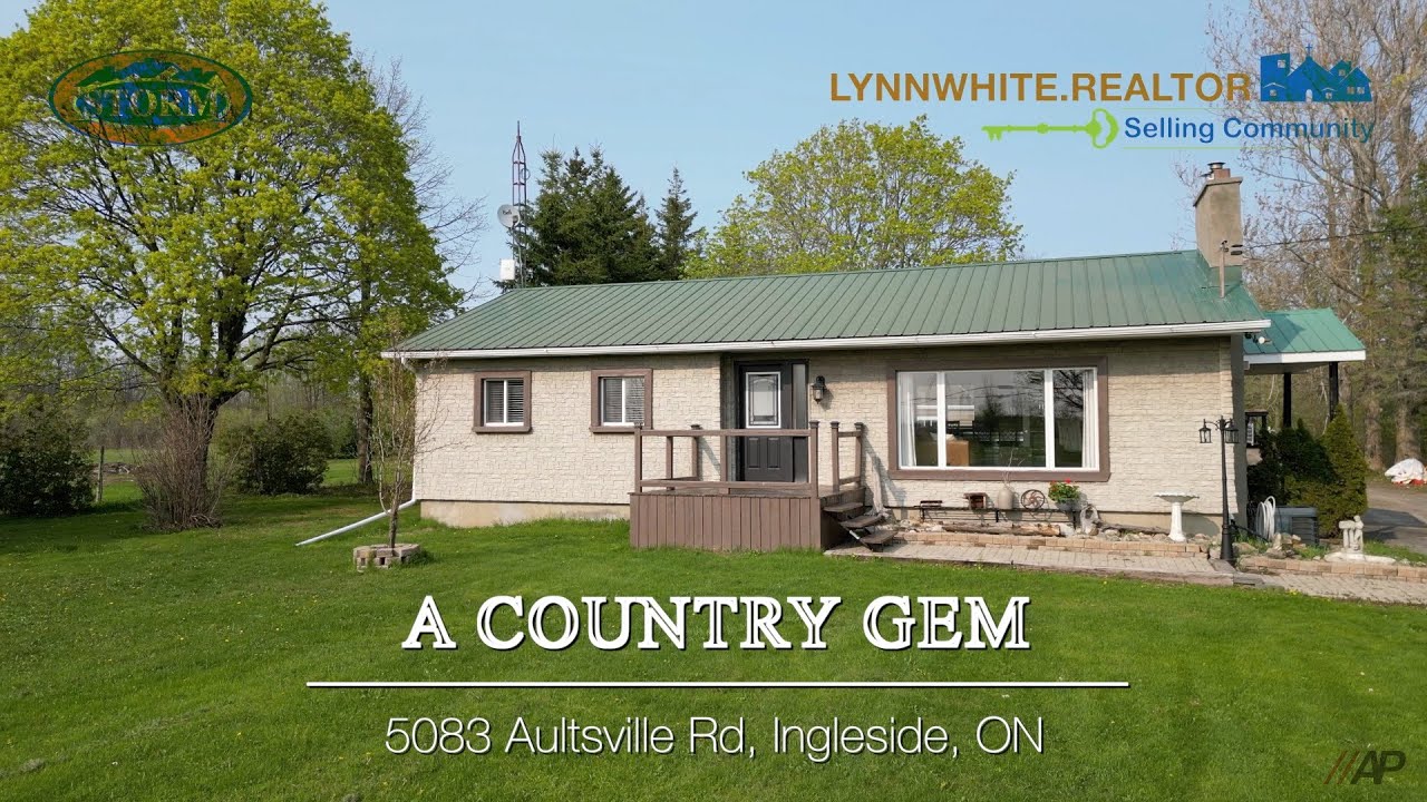 STORM REALTY, Lynn White For Sale 5083 Aultsville Rd, Ingleside, ON YouTube