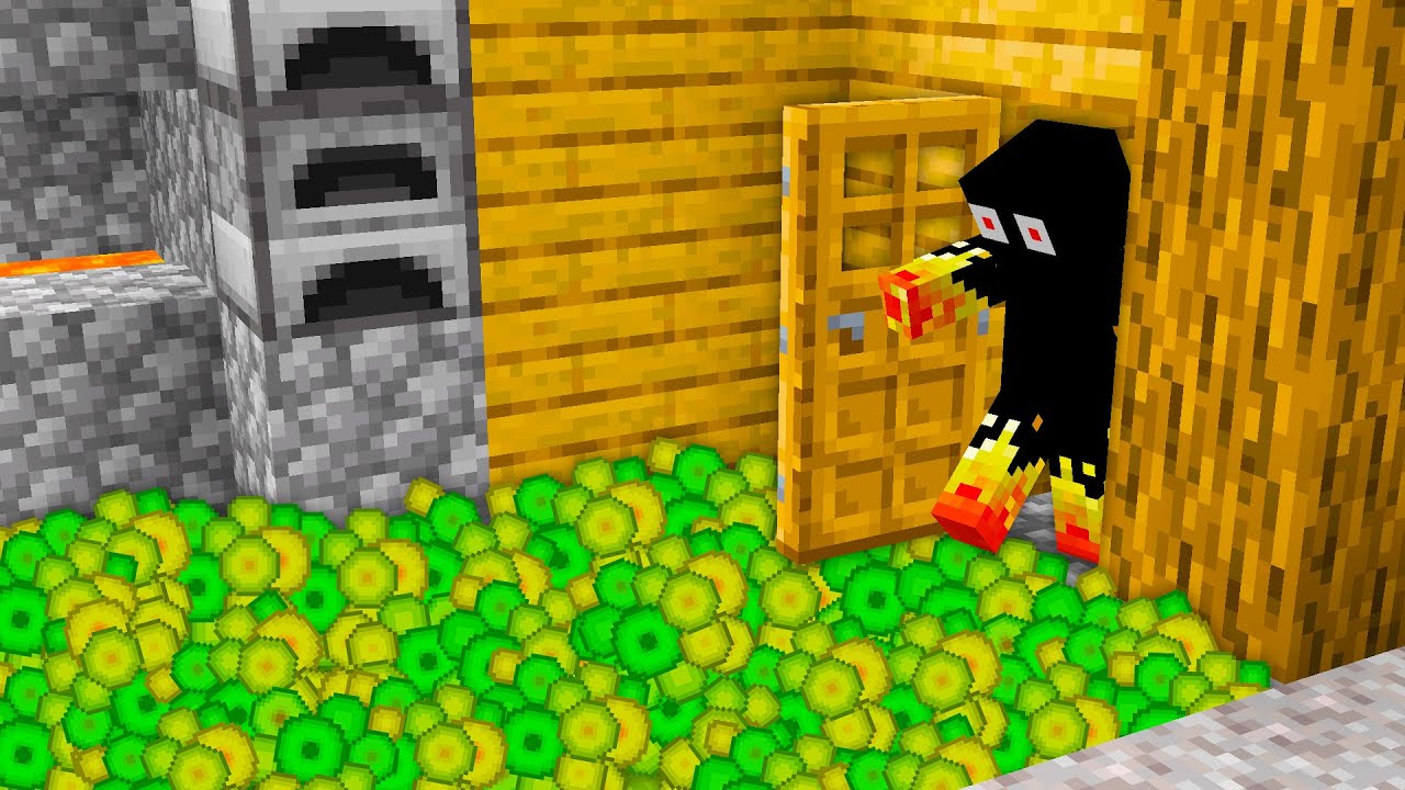 Я выжил в мире опыта в Майнкрафт