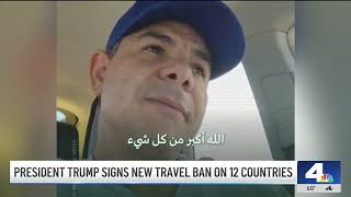 President Trump signs new travel ban on 12 countries