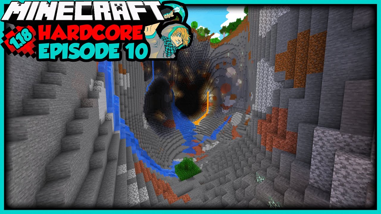 I Found The BIGGEST Cave EVER | Let's Play Hardcore Minecraft Episode ...