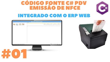 #01 Emitindo NFCE No Novo Código Fonte PDV desktop integrado com ERP Aspnet Core ERP