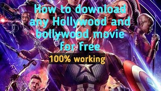 #downloadmovies How to download Hollywood movies| Best trick|