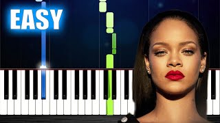 Eminem - Love The Way You Lie ft. Rihanna - EASY Piano Tutorial