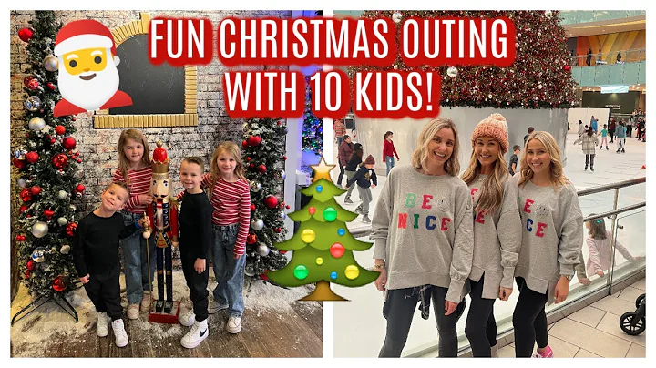 SANTALAND + SNOWDAY AT THE GALLERIA | FAMILY CHRIS...