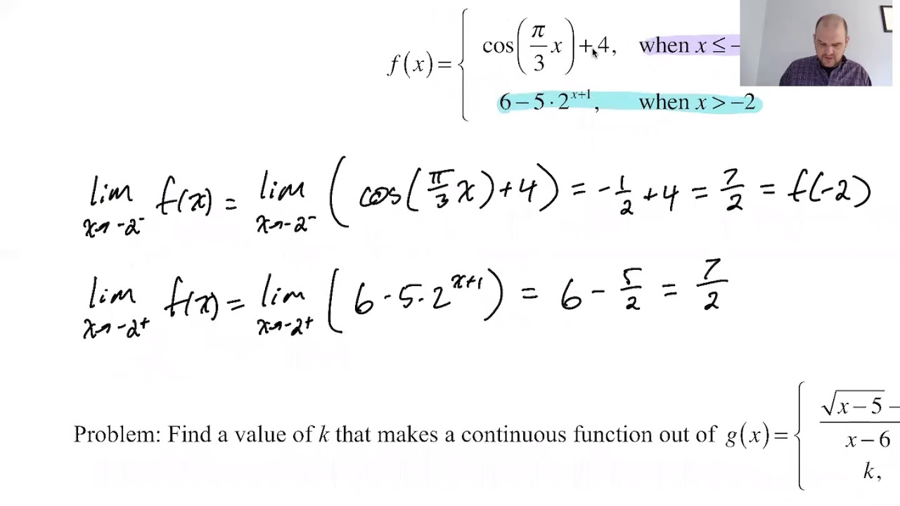 Continuity and Differentiability pg 1 - YouTube