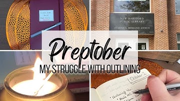 Preptober - My Struggle with Outlining - Author Genevieve Scholl Vlog