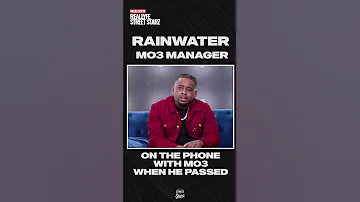 #rainwater #mo3 manager was on the phone when #mo3  passed! Full interview link in description!