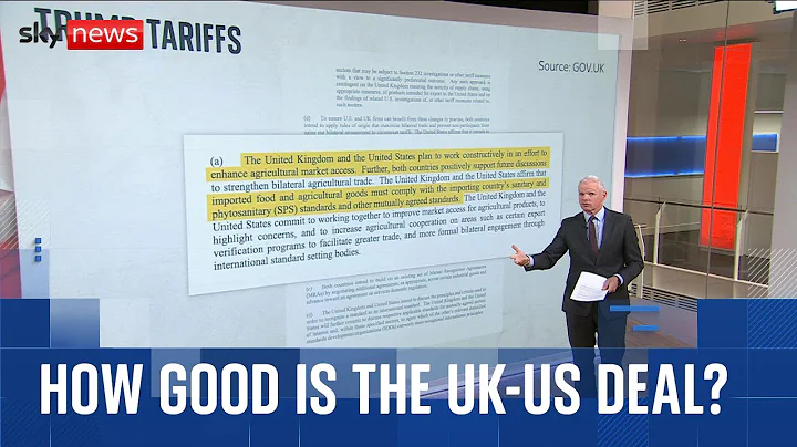 How good is the UK-US 'historic' trade deal?