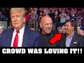 Donald Trump &amp; Tucker Carlson Arrived Together at UFC Event! Bill Burr Wife Doesn&#39;t Like Trump!