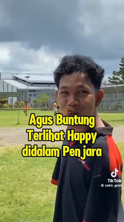 Agus Buntung Terlihat Happy didalam Lapas Penjara | berita viral