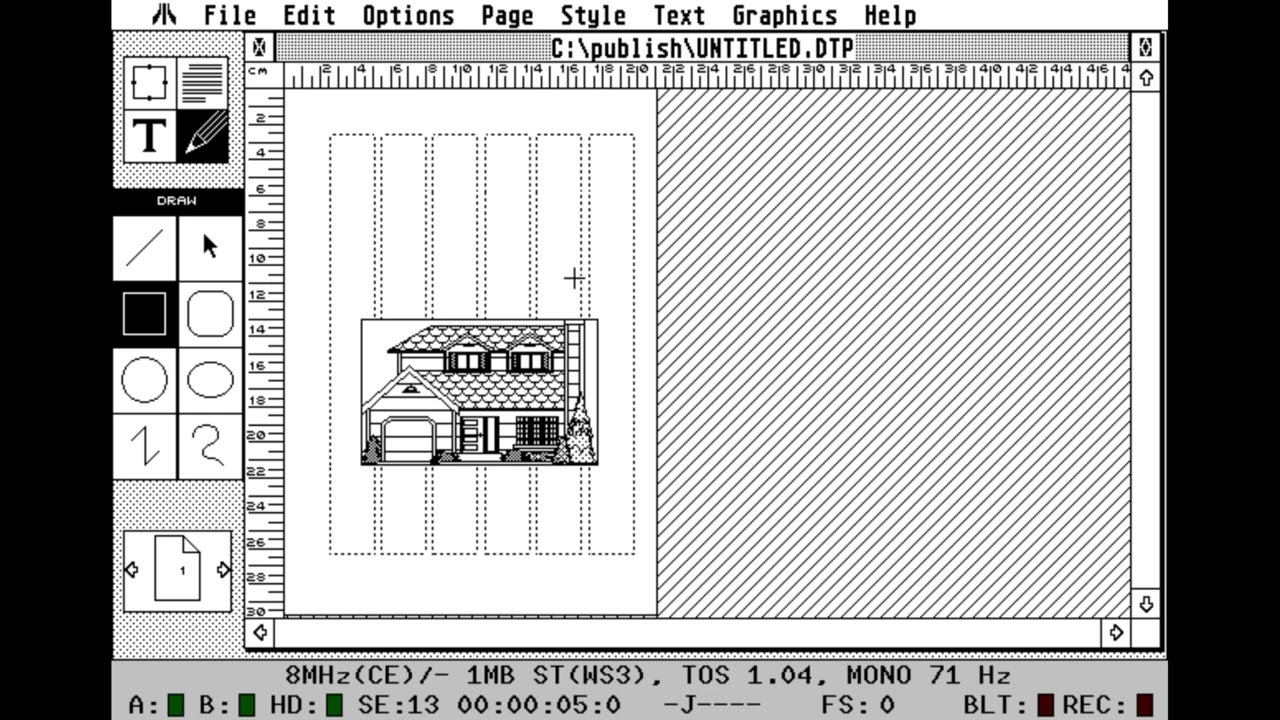 Timeworks Desktop Publisher - 1987 - Atari ST