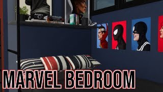 Sims 4 Speed Build Marvel Bedroom