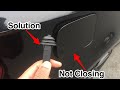 BMW Fuel Filler Door Flap Stop Buffer Ejector Not Working/ Closing