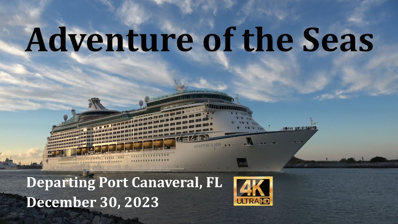 Adventure Of The Seas Departing Port Canaveral FL December 30 2023 In adventure-of-the-seas-departing-port-canaveral-fl-december-30-2023-in
