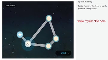 How to play - Lumosity - Space Trace (Flexibility Game)