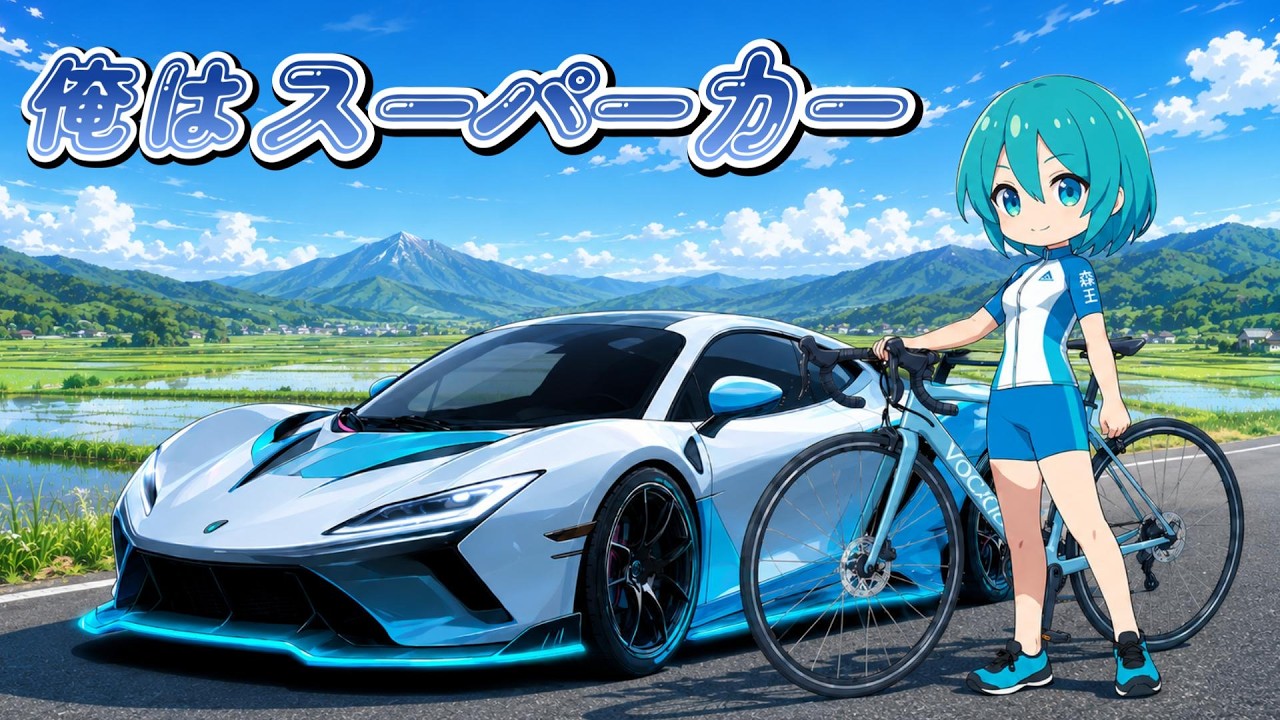 俺はスーパーカー / 初音ミク / DJ moriking【VocaRock / Drum'n'Bass】