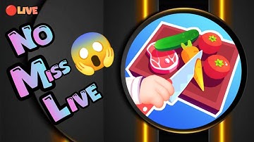 🔴 PERFECT SLICES LIVE 🔥 Most Satisfying Cutting Game 😱 100% Focus Challenge | Relaxing Gameplay