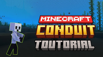 How to activate a conduit in minecraft