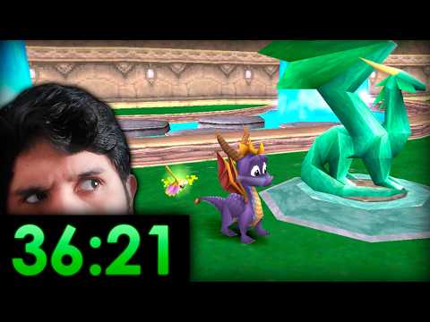 ASÍ es el SPEEDRUN RÉCORD MUNDIAL de Spyro 1 de PS1