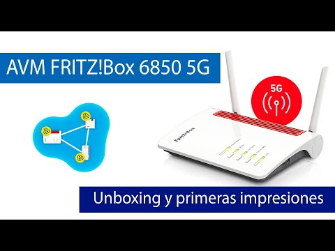 El mejor router 5G para tener Internet en tu casa, AVM FRITZ!Box 6850 5G