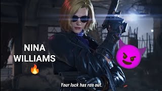 Tekken 8 Nina Williams New Fantastic Gameplay Latest Formkinjin