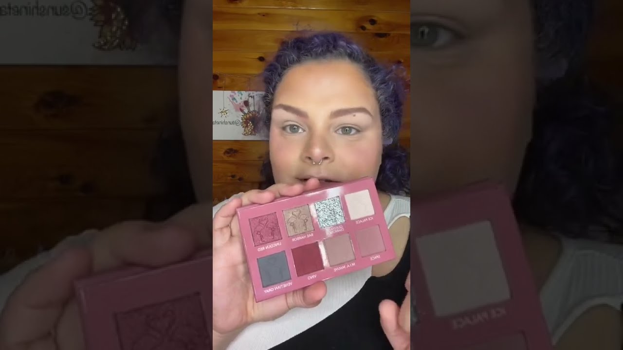 Trying Shaina B Miami Eyeshadow Palette 