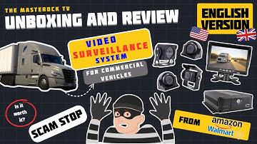 Stop Scam! JOINLGO DVR Unboxing+Review: 24/7 360° Video. Commercial Vehicle RV Surveillance System