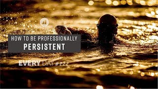 Celebrity How to Be Professionally Persistent - Episode 222 Net Worth