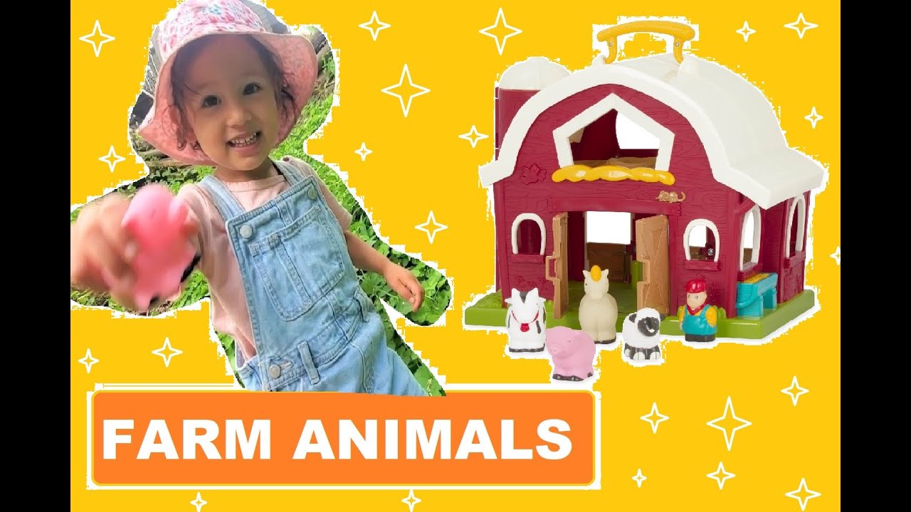 Learn Farm Animals Learn English Vocabulary Toy Hunt Learning English | Educational Videos for Kids