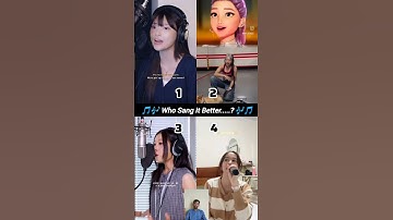 Thumbnail of Kpop Demon Hunter - Golden (Cover)🌟❤️||Who sang it better comment #kpopdemonhunter #goldensongcover