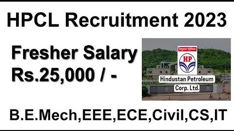 HPCL Recruitment | Graduate Apprentice | 100 Vacancy | Last Date : 14 January 2023 | B.E/B.Tech Jobs