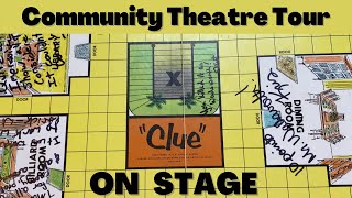 Community Theatre Tour - Clue on Stage at Limestone Stage in Lockport, Illinois