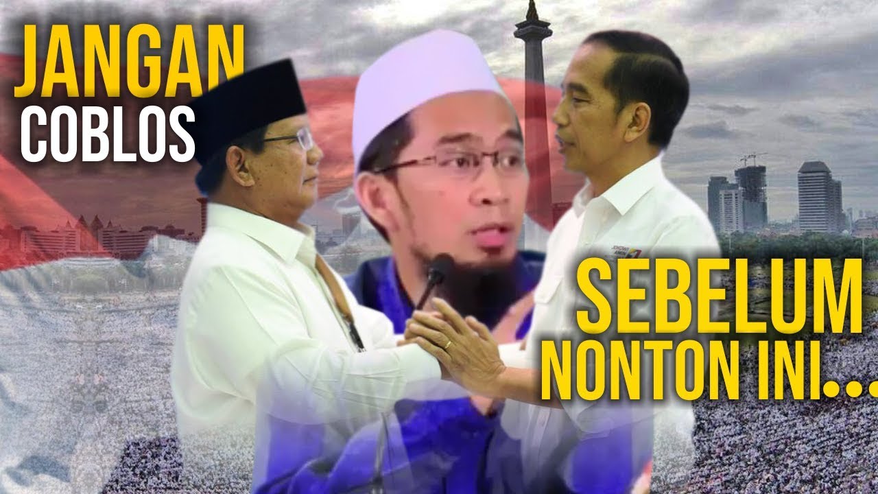 Wajib Nonton Pesan Ust Adi Hidayat Jelang Pemilu 2019 Youtube