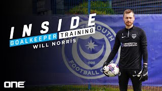 Training with League One CHAMPION Will Norris | Portsmouth FC | INSIDE GOALKEEPER TRAINING