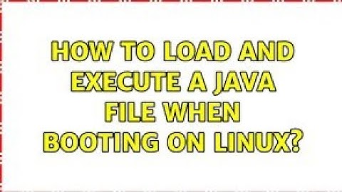 Linux Boot Automation: Execute Java Programs on Startup - Step-by-Step Guide