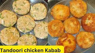 Chicken tandoori kabab recipe by kitchen with Momo|Tandoori chicken Tikki|chicken kabab