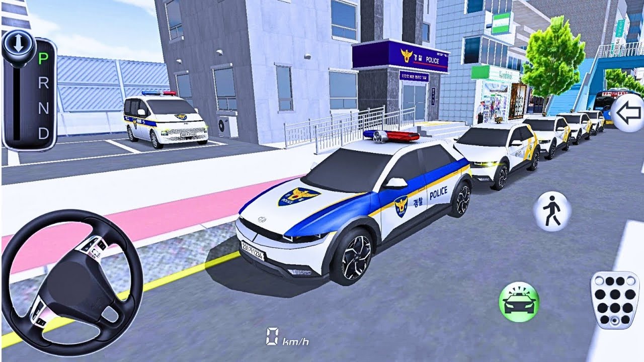 New Electric Car Hyundai Ioniq 5 Police Station Delivery - 3D Driving Class 2024 -  Android Gameplay