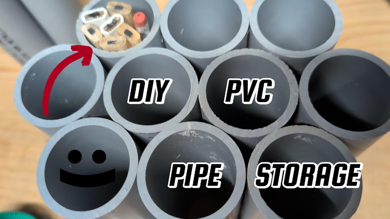 DIY PVC PIPE STORAGE 📦 - BE CREATIVE!!💯😎 - YouTube