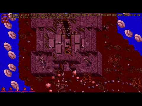 Видео: Прохождение Ultima VII: The Black Gate - 010 - Прощайте, Земли Мёртвых!
