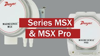 Series MSX & MSX Pro Magnesense® Differential Pressure Transmitters