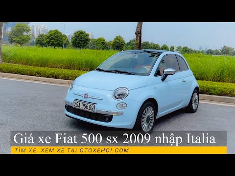 Video Bán xe ô tô cũ Fiat 500 sx 2009 nhập Italia cực chất - youtube