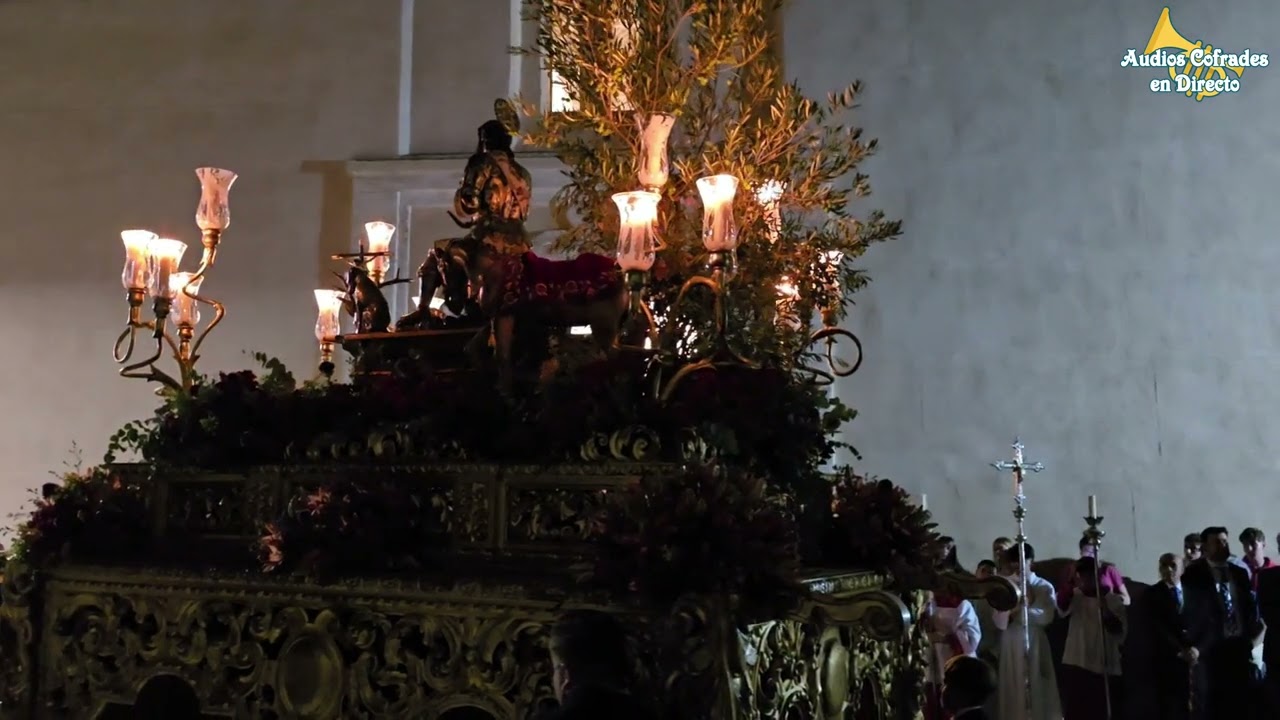 San Eustaquio (Sanlucar la Mayor) Saludo Iglesia de San Pedro - BCT Jesús Nazareno de Sanlucar 2025