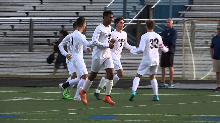 Joey Hertgen drills a shot to give TRN a 1-0 lead