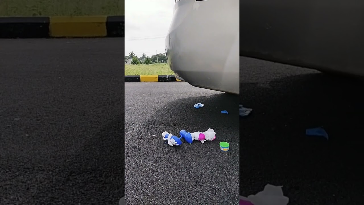 Crushing Crunchy & Soft Things by Car Compilation | Experiment Car vs Tomato , Shampoo , Pepper . ..