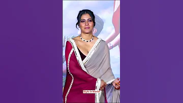 Kajol I Kajol Devgan Looking Stunning In Saree Shorts Ytshorts 