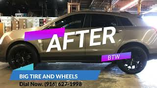 Sports Performance Cadillac SRX Niche Roade Wheels Big Tires And Wheels