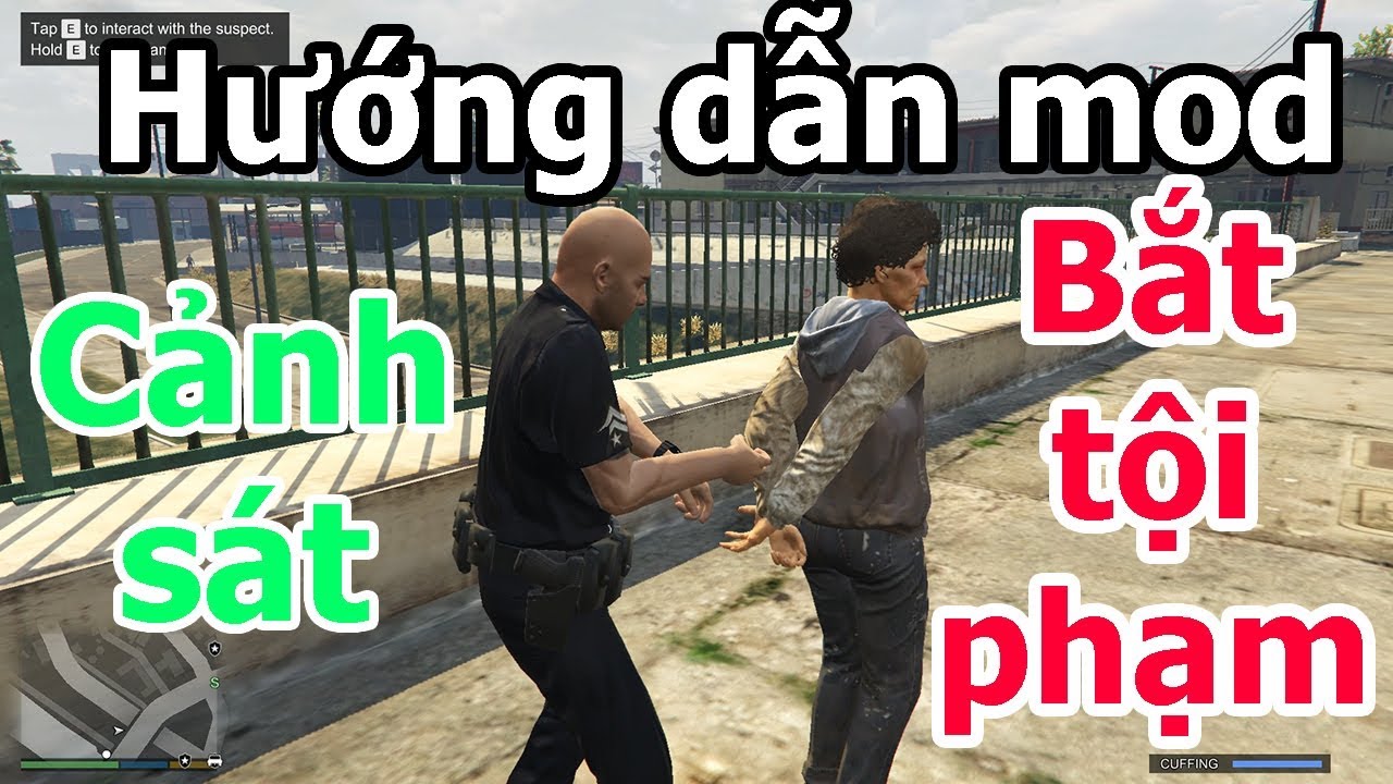 [GTA5-LSPDFR]Hướng dẫn mod CSGT TUẦN TRA và BẮT TỘI PHẠM mới nhất!