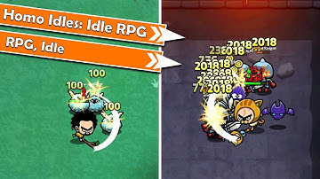 Homo Idles: Idle RPG - Noob vs Pro 🦝 | Hard but fun idle RPG game [04/2022]