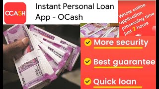 How to apply personal loan easily through OCASH APP screenshot 1